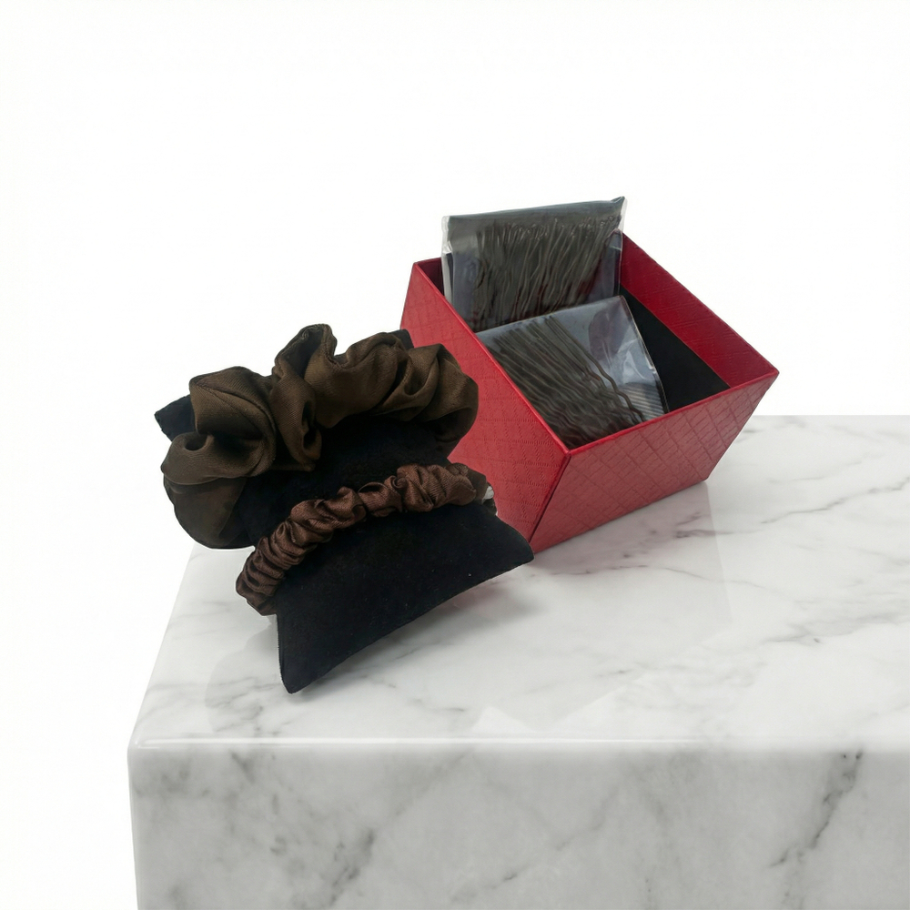 Подарочный набор Be-Uni "Прикосновение шелка" , цвет коричневый