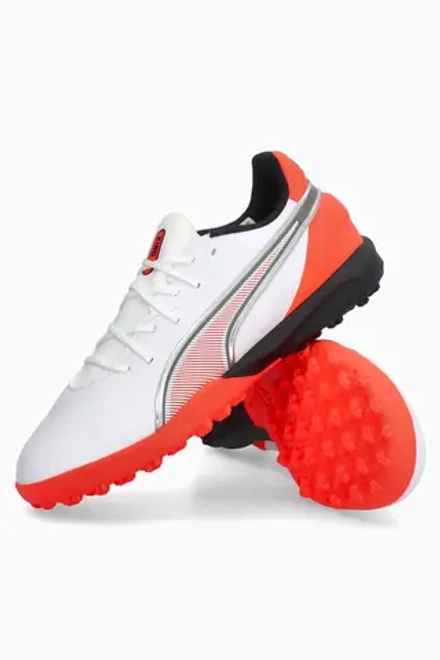 Сороконожки Puma King Match TT Junior - белый