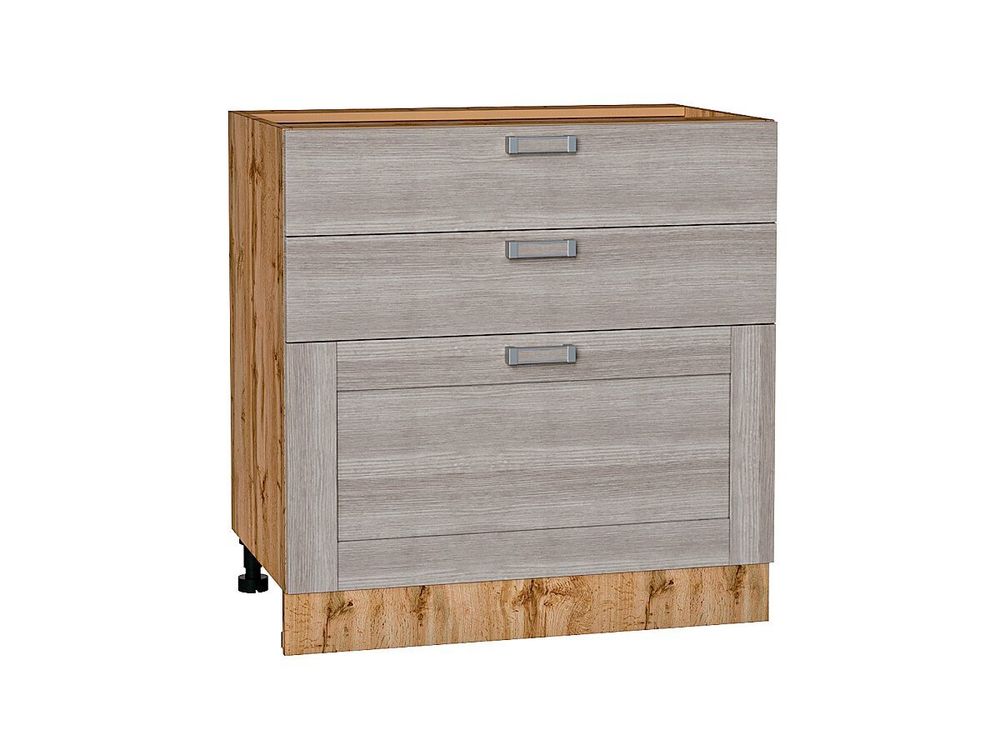 Шкаф нижний с 3-мя ящиками Лофт