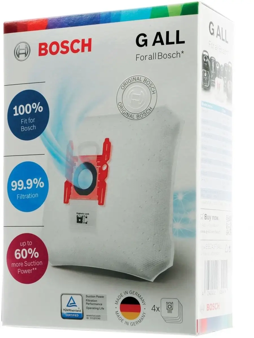 Мешки-пылесборники Bosch тип G ALL 4 шт