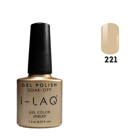 Гель лак для ногтей I-laq  221, 7,3 мл.