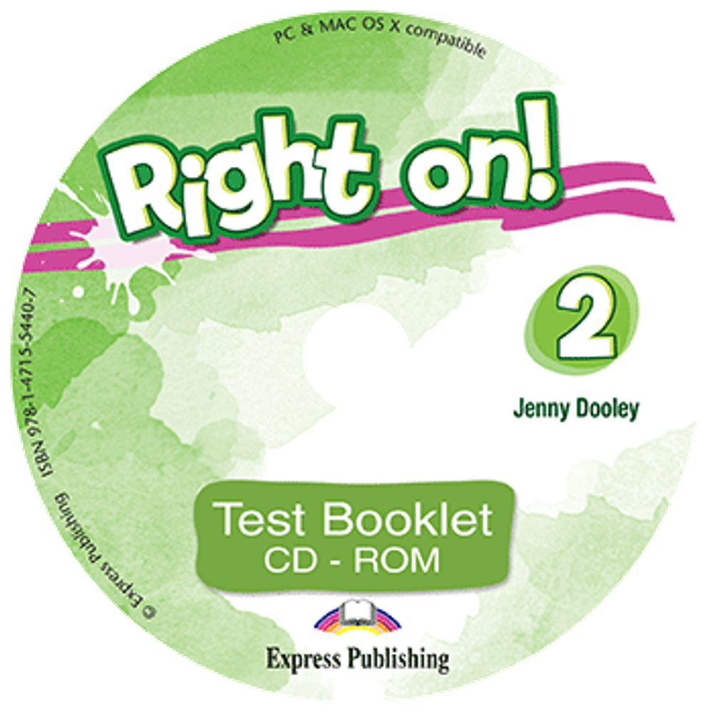 Right on! 2. Test booklet CD-ROM. Сборник тестовых заданий CD-ROM