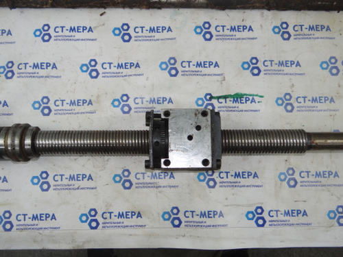 Шарико-винтовая пара ШВП L=770мм L резьбы=425мм d40 шаг 5мм в сборе с корпусом гайки