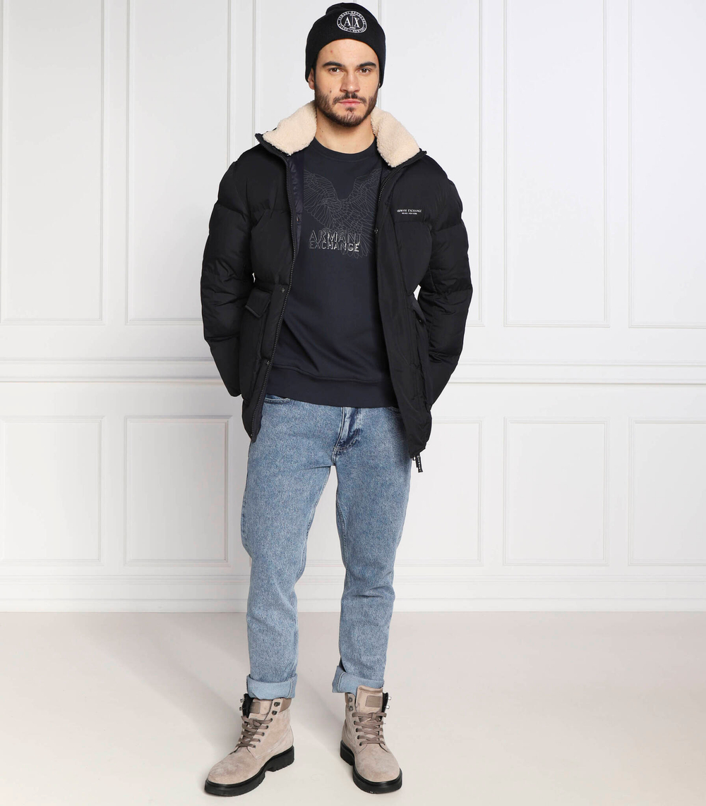 пуховая куртка Armani Exchange - темно-синий(6LZBL2 ZNWMZ)