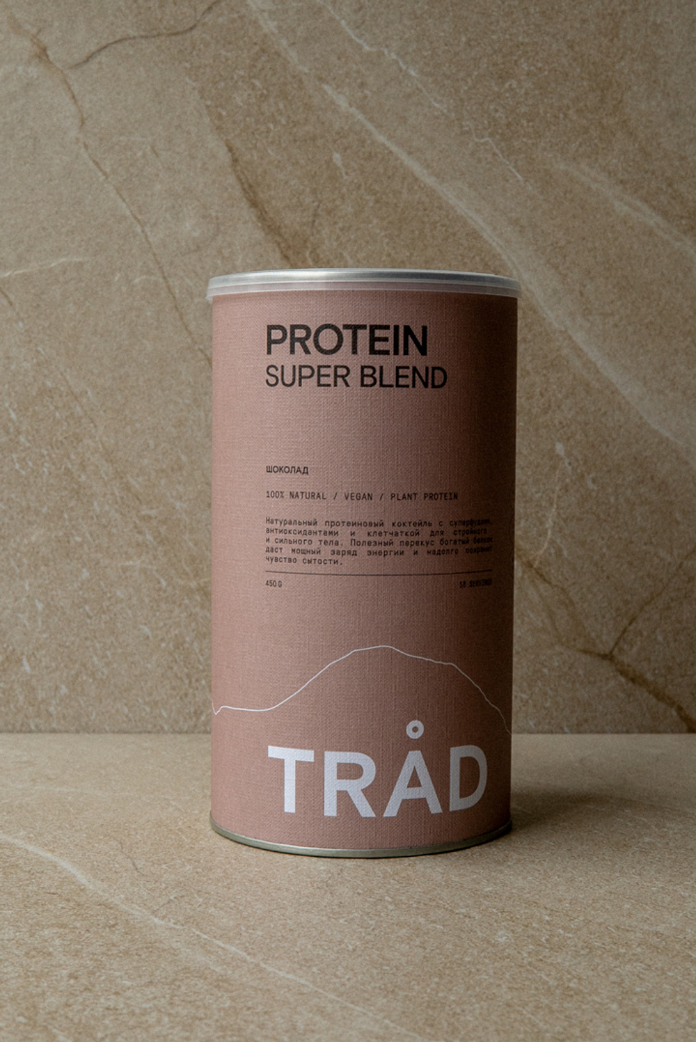 Коктейль белковый PROTEIN SUPER BLEND шоколад,  450 г