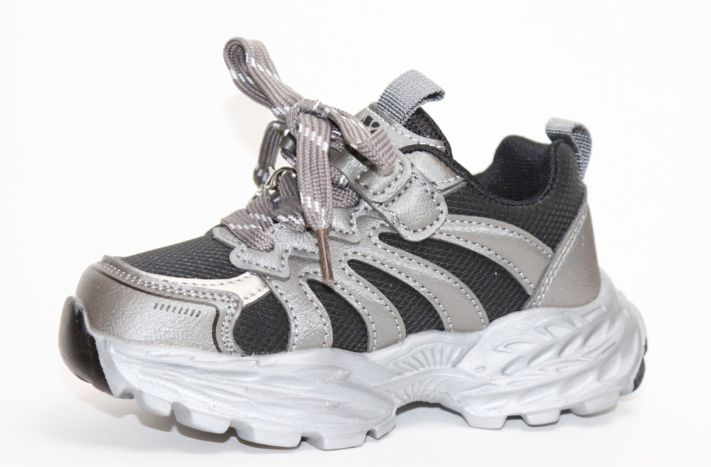 Кроссовки детские демисезонныее Пчёлка Доми арт. 6373-gray