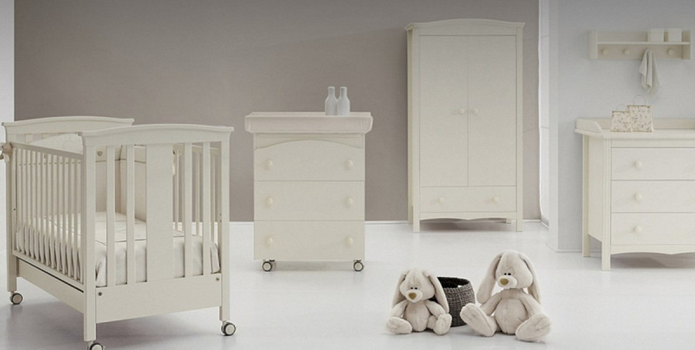 Детский шкаф Erbesi Sonia белый