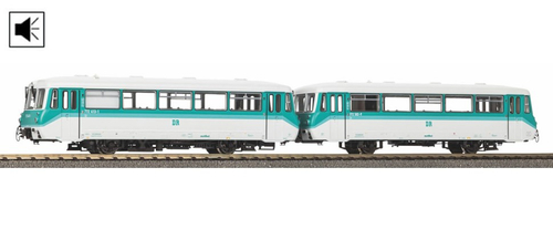 Рельсовый автобус BR 772 + Вагон управления DR + звуковой декодер, эпоха IV