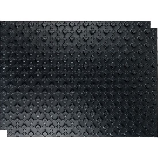 Мат для тёплого пола Stout 1100х800х20 мм чёрный с бобышками и теплоизоляцией (SMF-0001-110802)