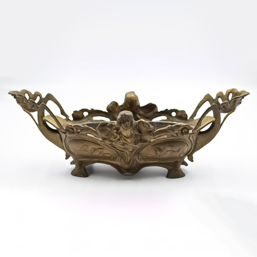 Жардиньерка в стиле ар-нуво. Бронза, литьё. Франция. Нач. ХХ в.