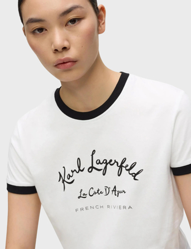 Футболка KARL LAGERFELD Cote D Azur T-Shirt