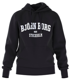 Мужская теннисная кофта Björn Borg Essential Hoodie - небесный