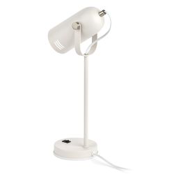 Настольный светильник ЭРА N-117-Е27-40W-W белый | Настольные светильники под лампу