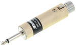 SHURE A85F линейный адаптер, микрофонный преобразователь низкого/высокого импедансов, разъемы XLR - Jack