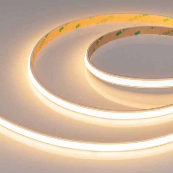 Светодиодная лента герметичная Arlight 10W/m 280LED/m 2835SMD теплый белый 5M RTW-PW-A280-10mm 24V 041111