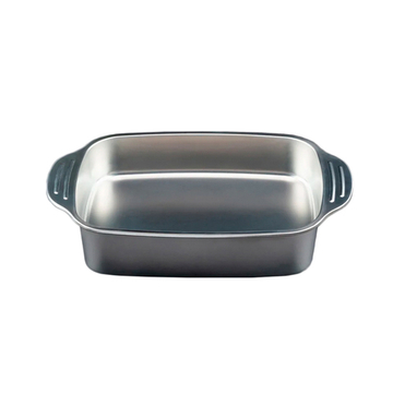 Противень Jolly Kitchen с ручками 37x22x8, нержавеющая сталь 0,8 мм