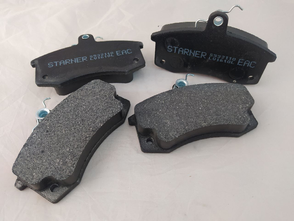 Колодка переднего тормоза STARNER S532110 (без датчика) LADA, ВАЗ 2110-2112, Granta, Kalina, Priora