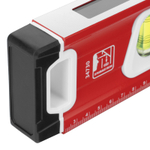 Уровень алюминиевый, магнит, фрезерованный, 3 глазка (1 зеркальный) 400 мм Matrix