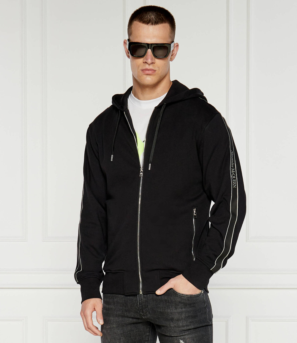 Худи Alexander McQueen - черный(654794 QXAAP)