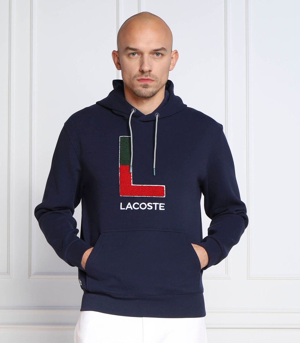 Худи Lacoste - темно-синий(SH2329)