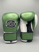 Боксерские перчатки Arcade white_green_black