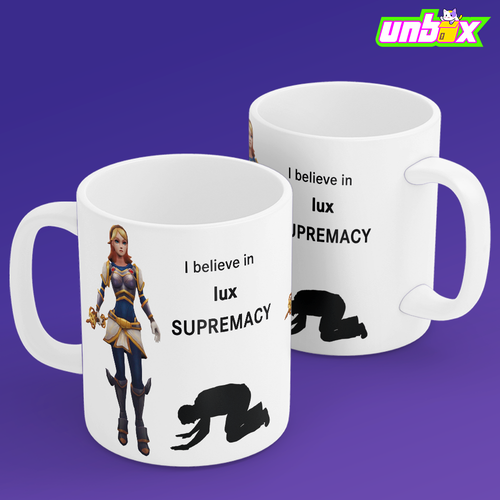 Кружка Lux supremacy Люкс League Of Legends Лига Легенд