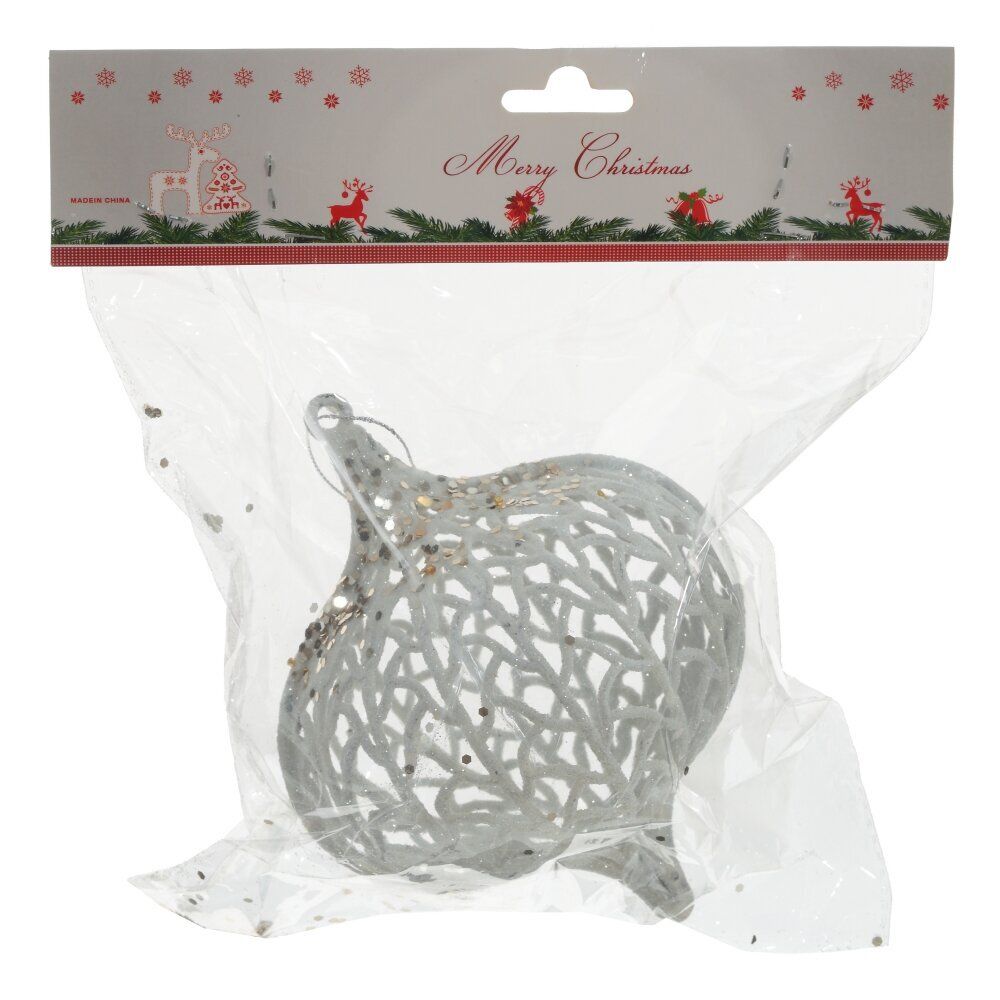 GAEM Украшение новогоднее "Шар", D 12 см, L12 W12 H16 см