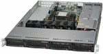 Сервер Supermicro SuperServer 5019P-WTR без процессора/без ОЗУ/без накопителей/количество отсеков 3.5" hot swap: 4/1 x 500 Вт/LAN 10 Гбит/c