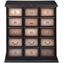 Тумба Пандора 3 Орех Оберджин Шоколад