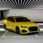 Карбоновый обвес для AUDI RS4 B9 2020-2022 Ауди аэродинамический обвес