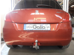 Фаркоп оцинкованный Galia S101A для Suzuki Swift хетчбек 3/5 дверей 2010-(паспорт и сертификат в комплекте)(без электрики)