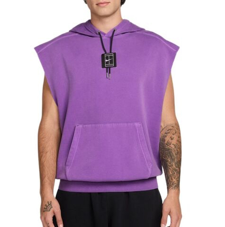 Куртка теннисная Nike Court Paris Slam Tennis Sleeveless Pullover - bright violet