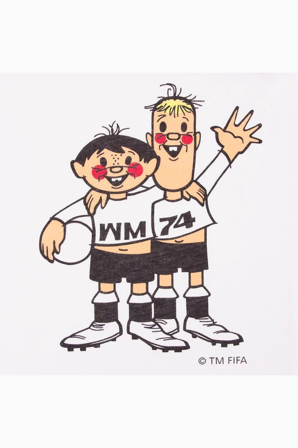 Футболка Retro COPA Germany 1974 World Cup Mascot