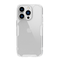 Усиленный прозрачный чехол от Nillkin для телефона iPhone 14 Pro, серия Nature TPU Pro Case