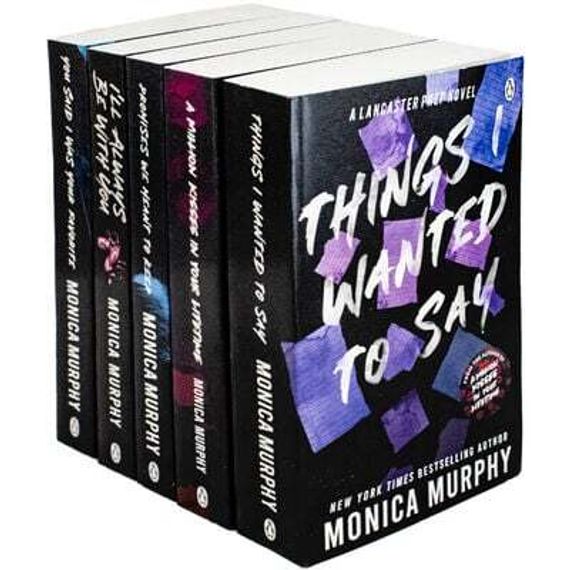 Monica Murphy x 5 Lancaster Prep Shrinkw