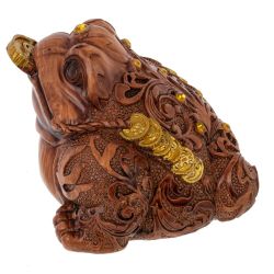 GAEM Фигурка декоративная "Лягушка денежная", L10 W8,5 H7,5 см