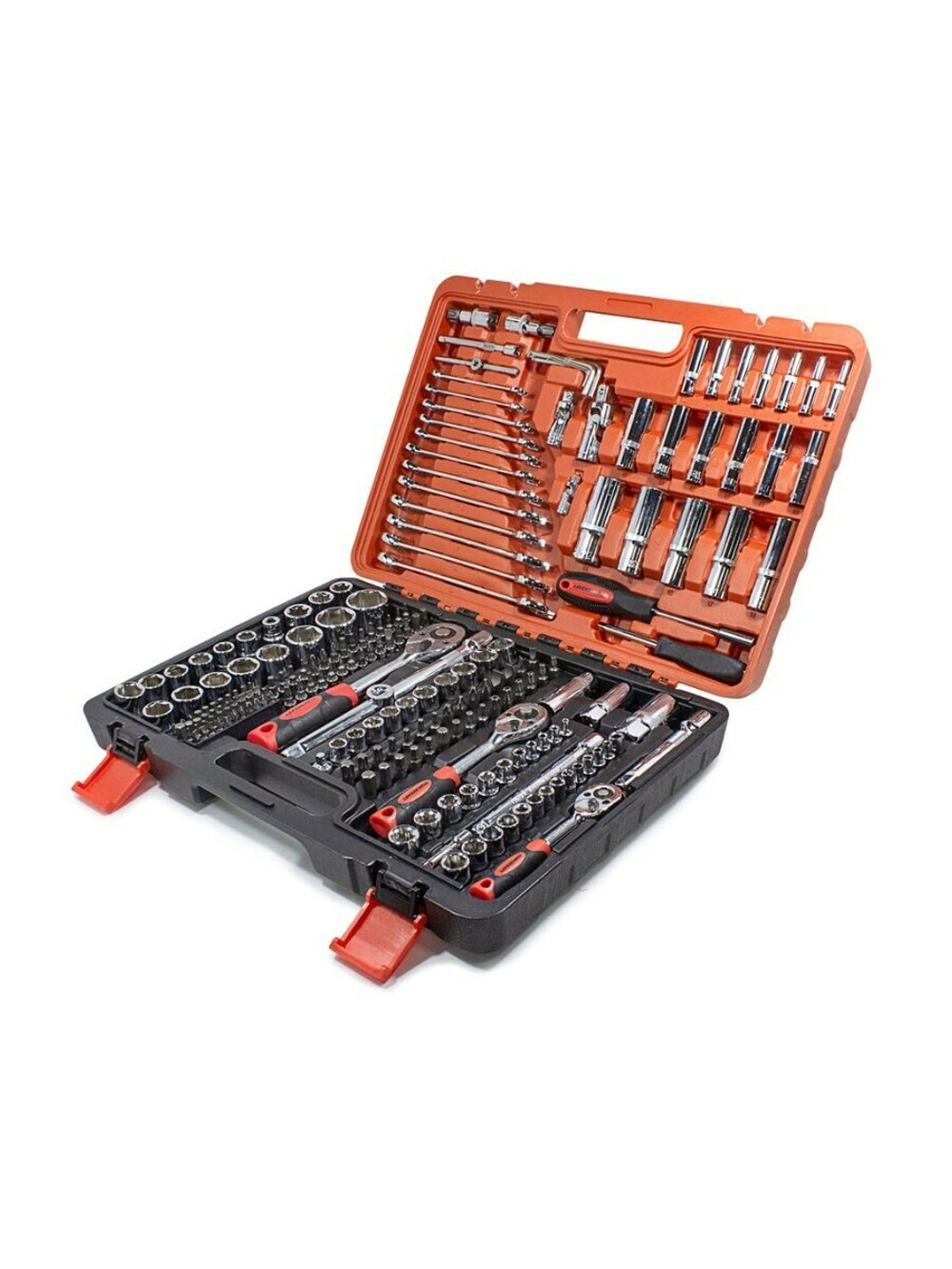 Набор инструментов 216пр. 1/4''3/8''1/2''(6гр.)(4-32мм) FORCEKRAFT FK-38841New