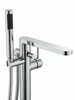 Смеситель для ванны напольного монтажа WONZON & WOGHAND STICK WW-88649901-CR хром