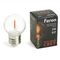 Лампа светодиодная Feron E27 2W красный прозрачная LB-383 48933