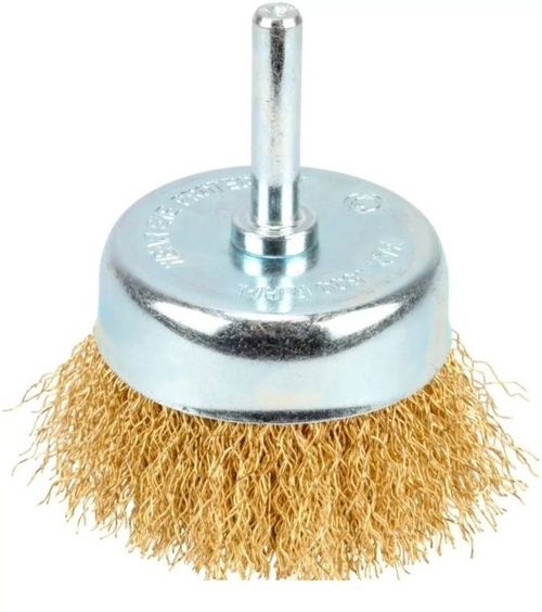 Щетка для дрели d-40 проволочная чашка (АВТОDЕЛО)