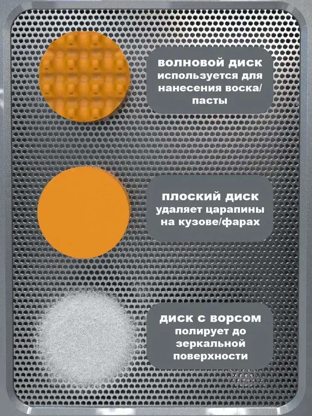 Полировальная машинка для кузова и фар автомобиля от царапин