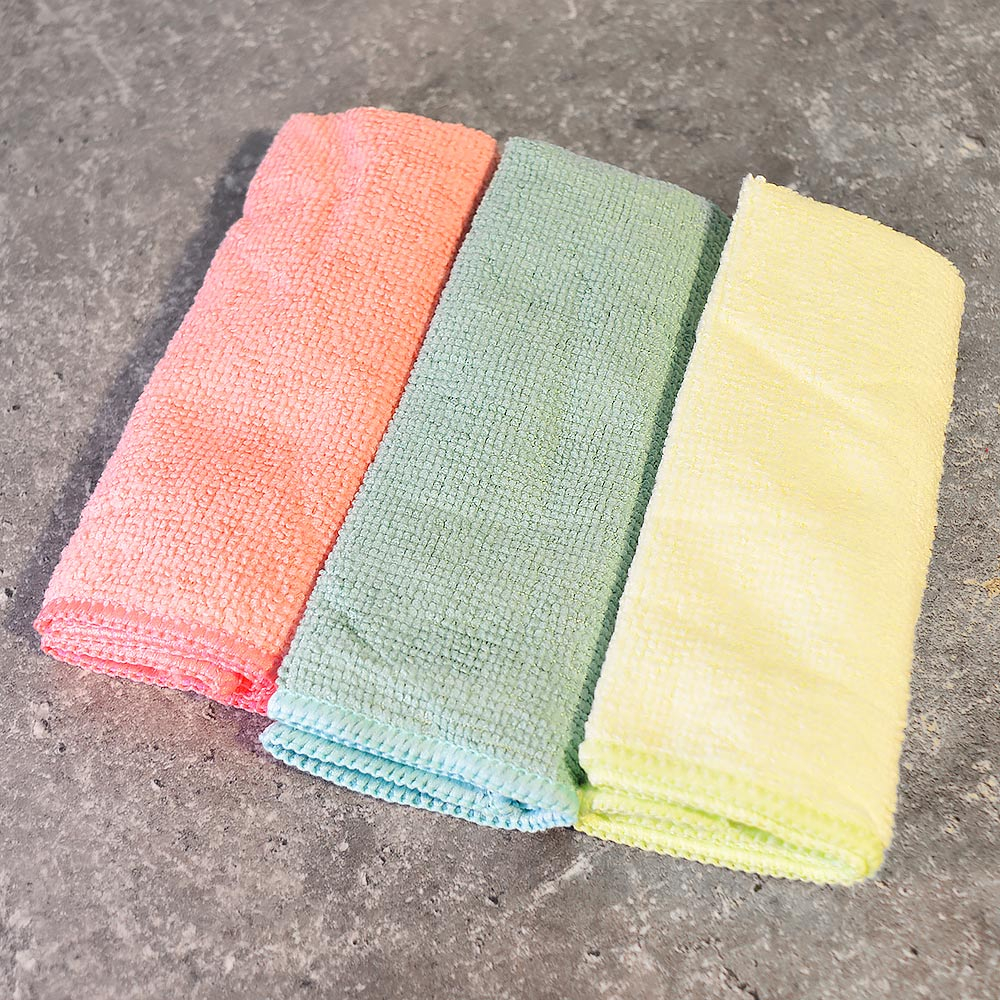 Салфетка из микрофибры 30*30см 3шт, 230г/м2