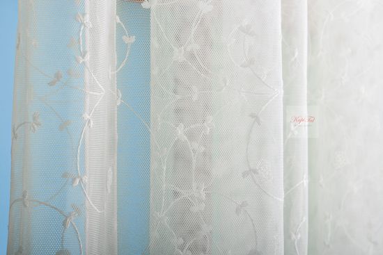 Тюль сетка-грек Бонна (экрю)