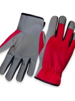 Рабочие трикотажные перчатки Jeta Safety из PU кожи