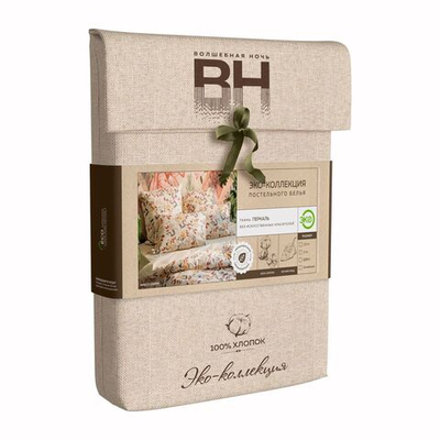 Комплект постельного белья "Волшебная Ночь" Евро с наволочками 50/70 (Шарм)