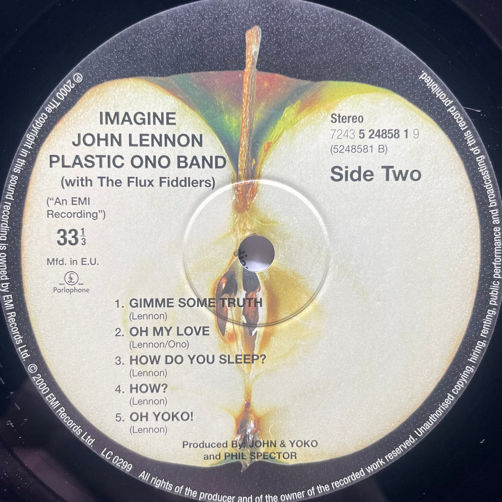 John Lennon ‎– Imagine (Европа 2000г.)