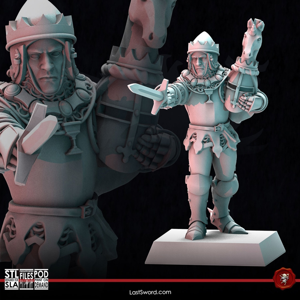 Bretonnian Lord on Foot