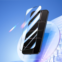 Защитное стекло для iPhone Air, серия Roga Series от Dux Ducis (комплект с ванночкой для автоматического выравнивания и установки)