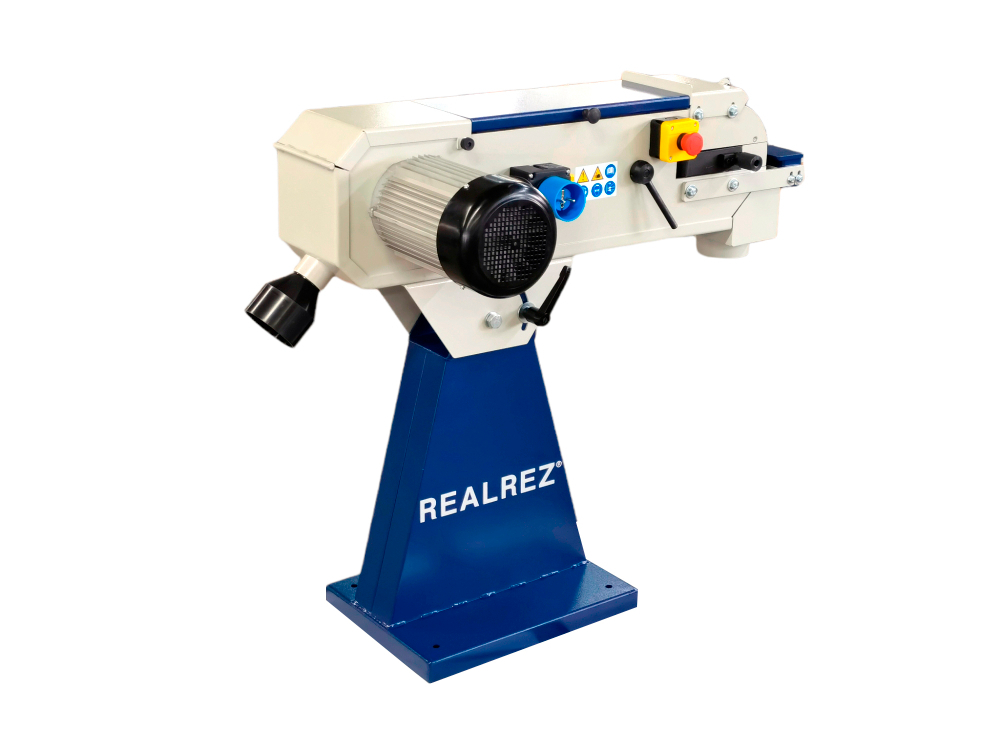 Ленточный шлифовальный станок REALREZ B1-S6 150Х2000ММ (230V)