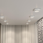 370785 SPOT NT21 528 белый Светильник встраиваемый влагозащищенный IP44 GU10 9W 220V WATER